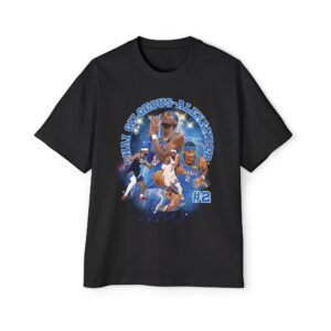 Shai Gilgeous-Alexander Tee, Oversized T-Shirt for Sports Fans, Casual Wear, Gifts for Him, Athletic Style, Everyday Comfort