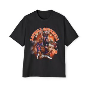 Latrell Sprewell Tee, Oversized T-Shirt for Sports Fans, Casual Wear, Gifts for Him, Athletic Style, Everyday Comfort